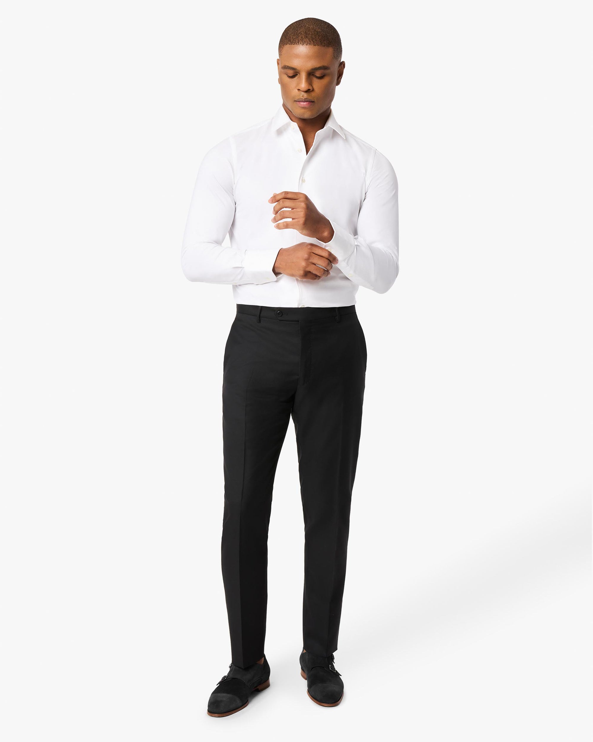 Noah Super 110s Serge Trouser