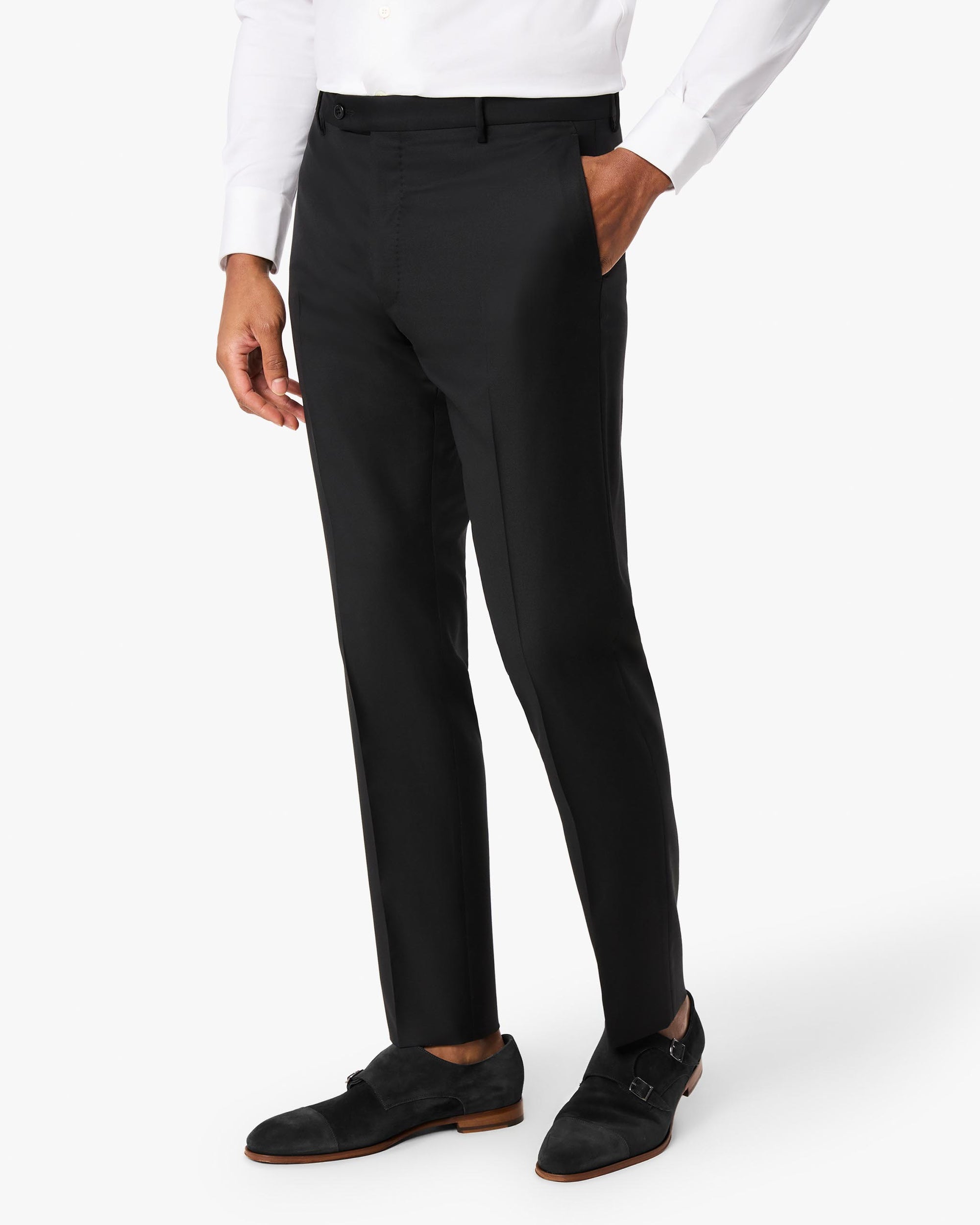 Noah Super 110s Serge Trouser