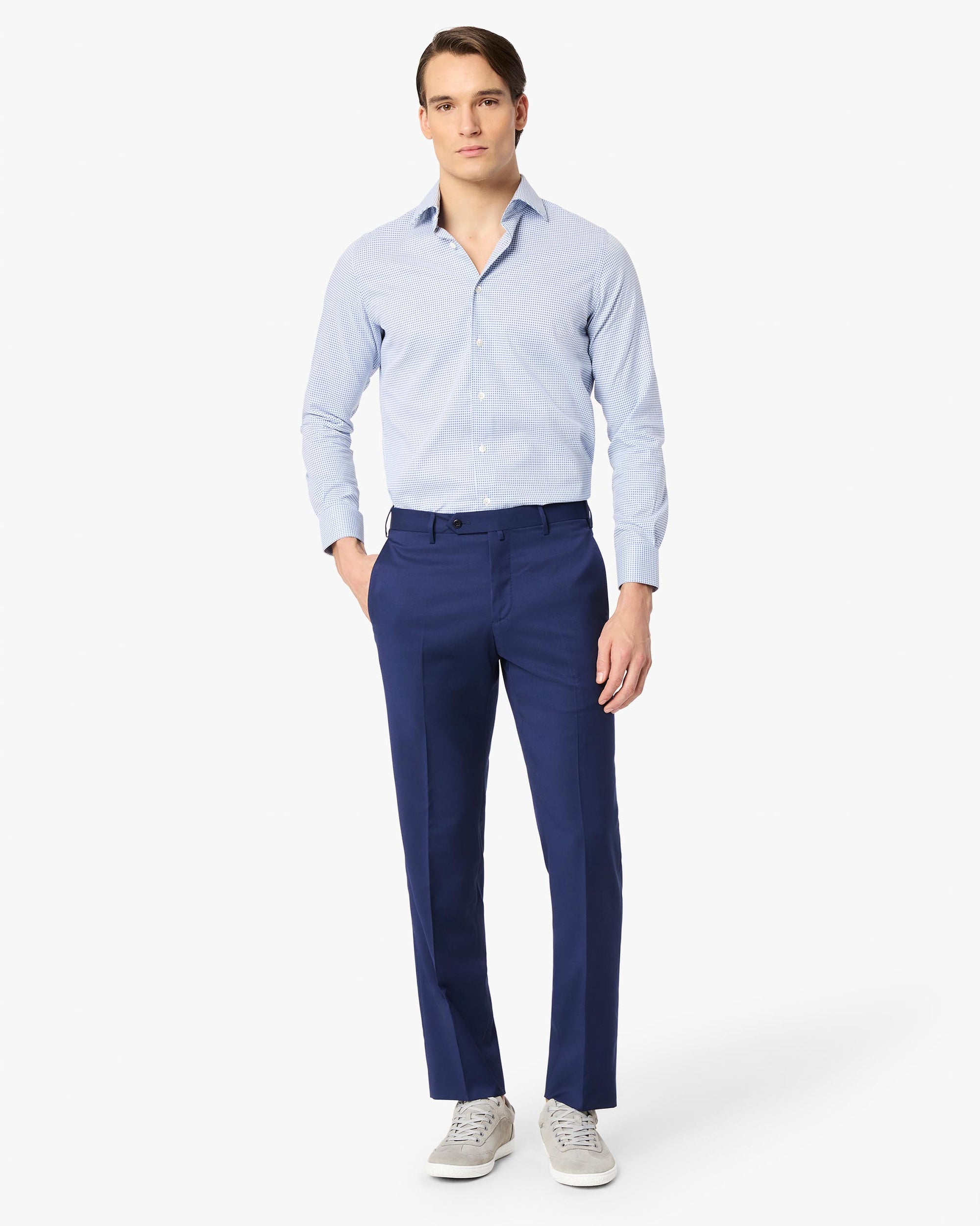 Parker Platinum Super 130s Gab Trouser