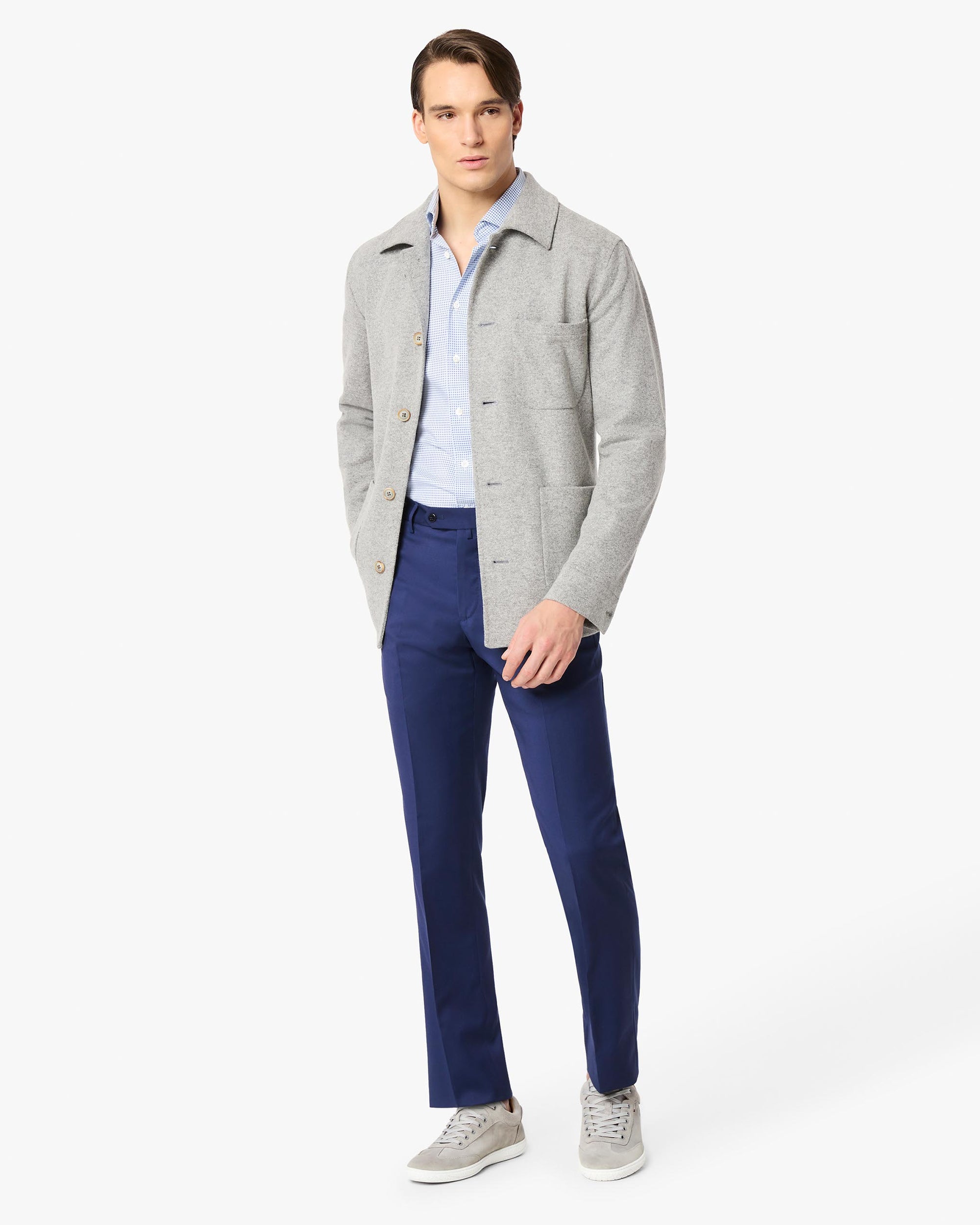 Parker Platinum Super 130s Gab Trouser