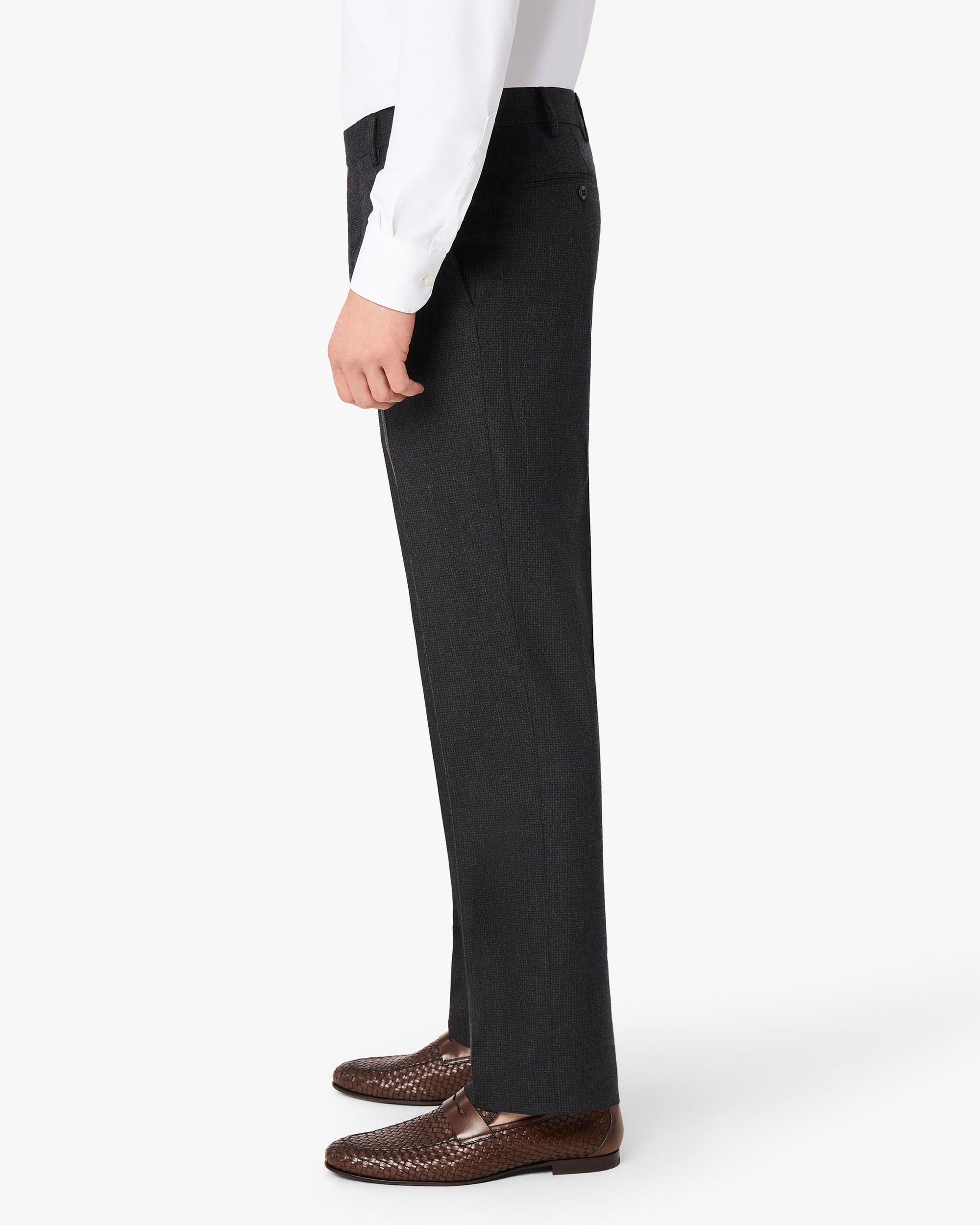 Devon Stretch Wool Cashmere Trouser
