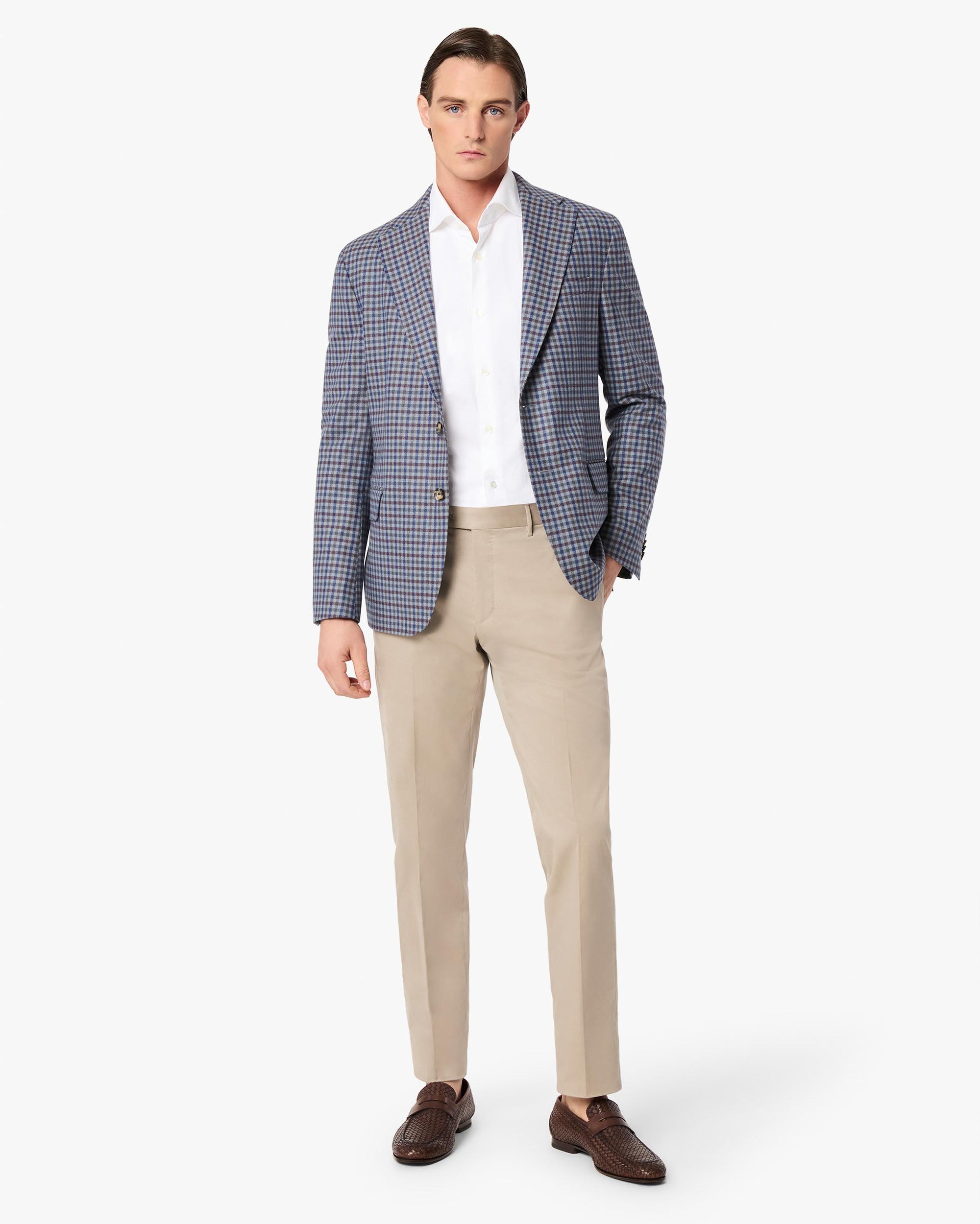 Parker 5-Pocket Stretch Cotton Trouser