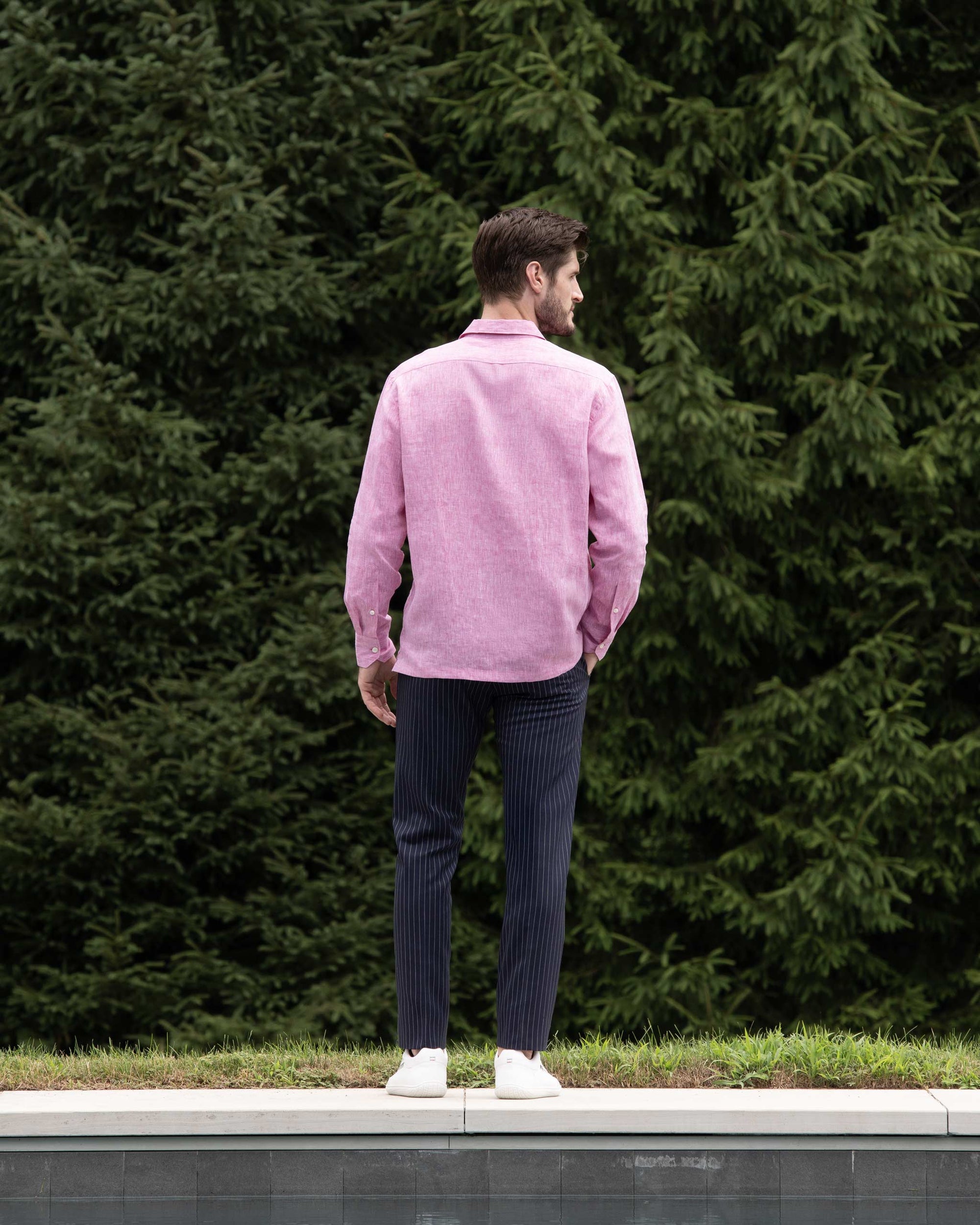 Noah Wool Cotton Trouser