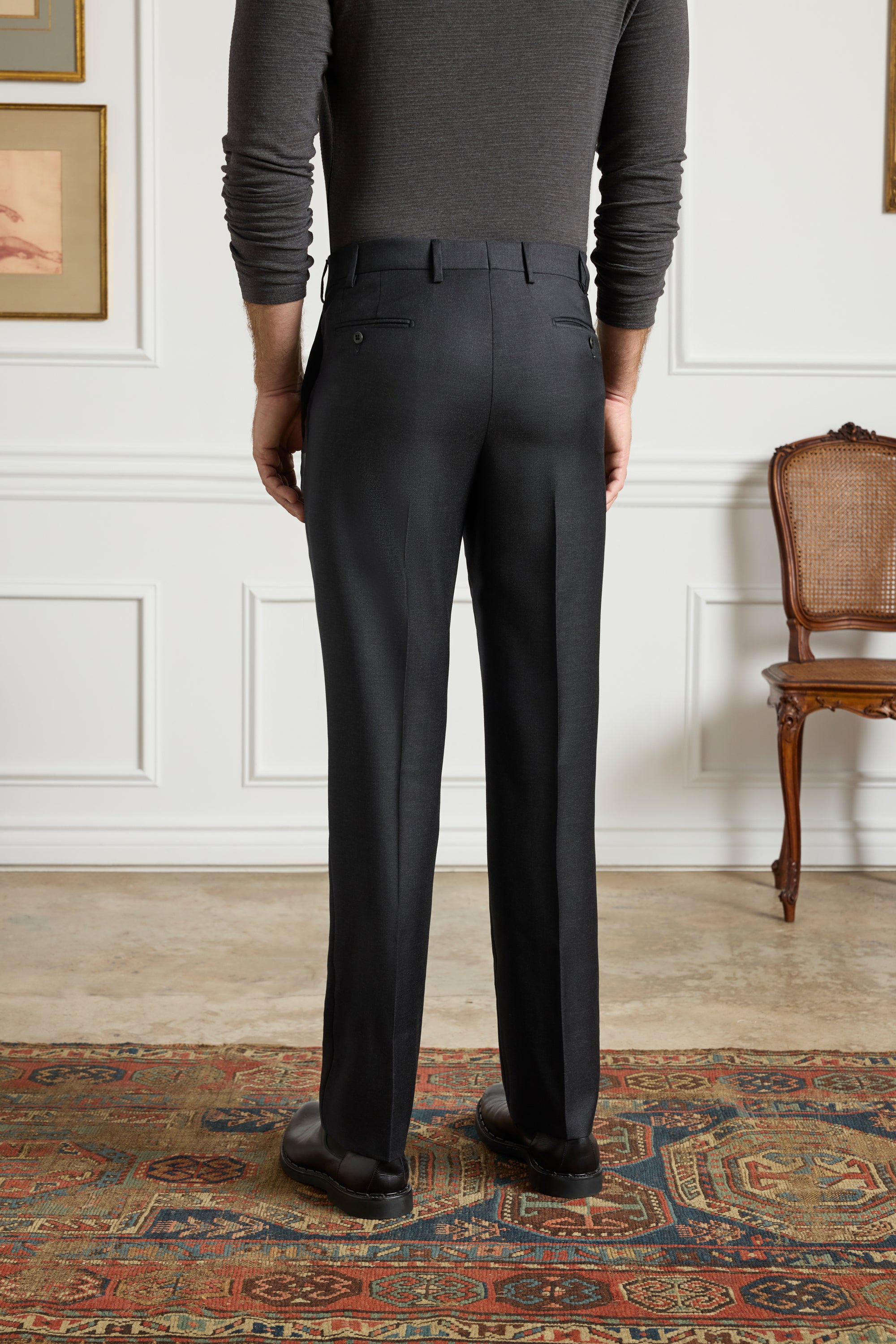 Devon Super 110s Serge Trouser