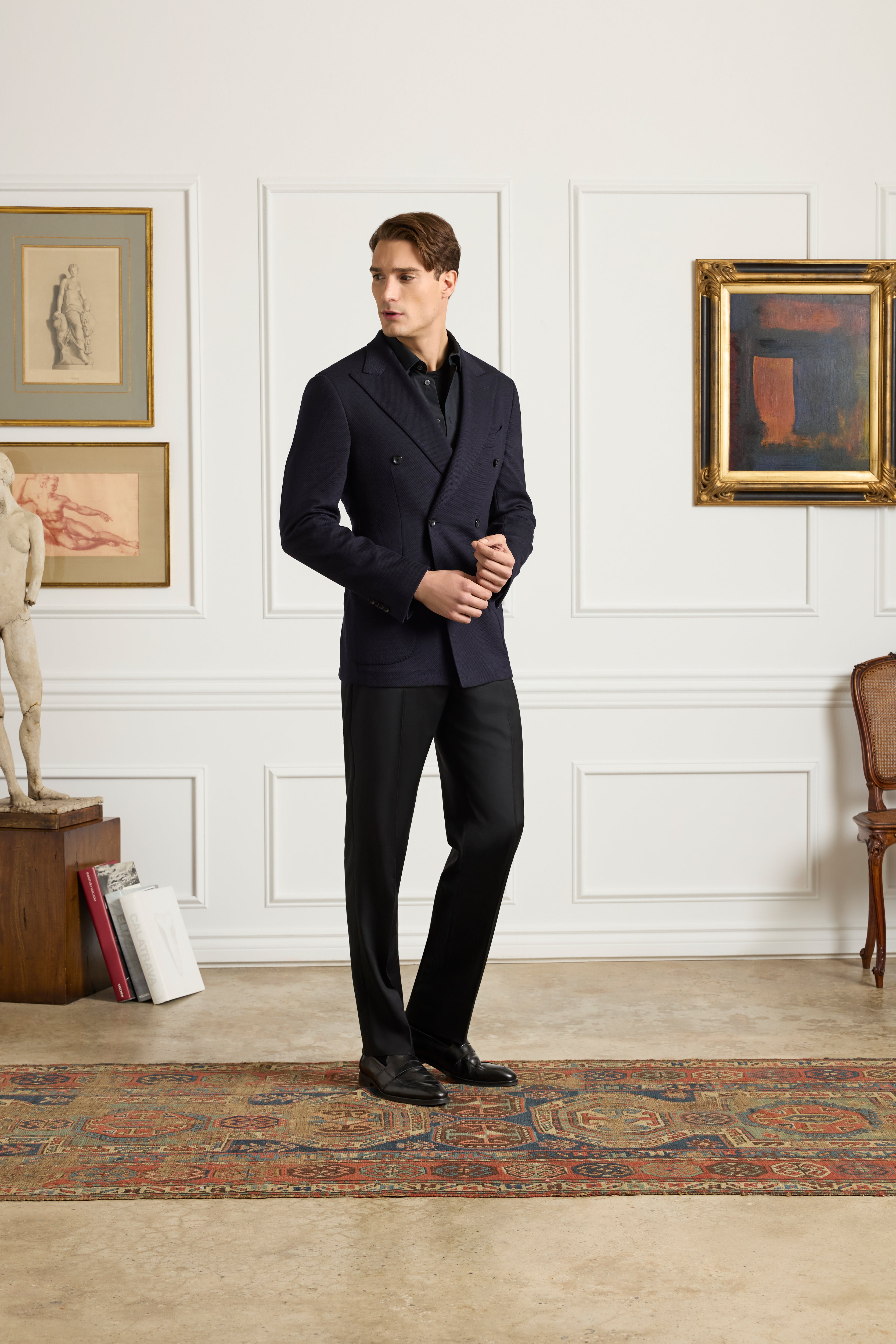 Devon Super 110s Serge Trouser