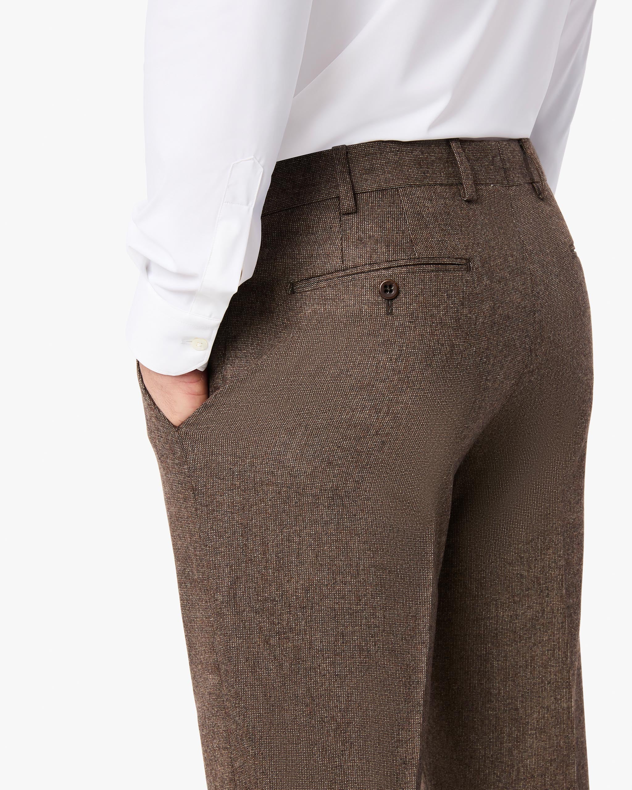 Devon Stretch Wool Cashmere 120s Trouser