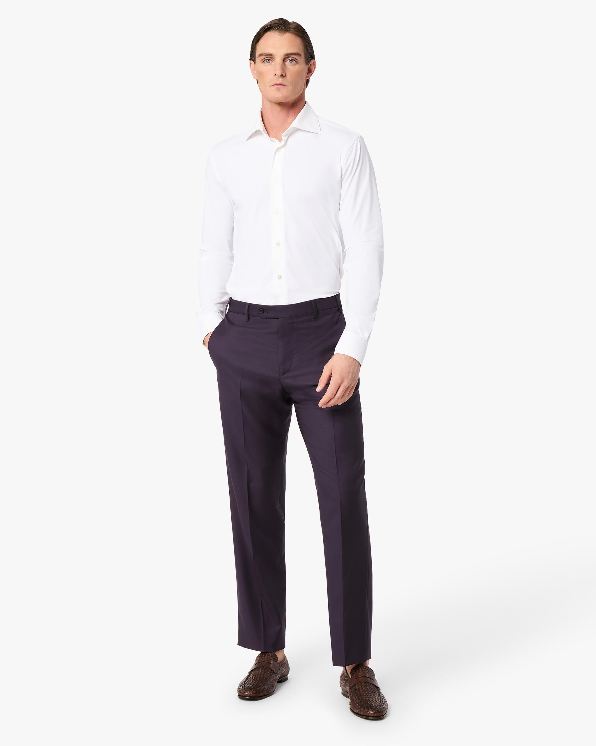 Devon Super 110s Serge Trouser