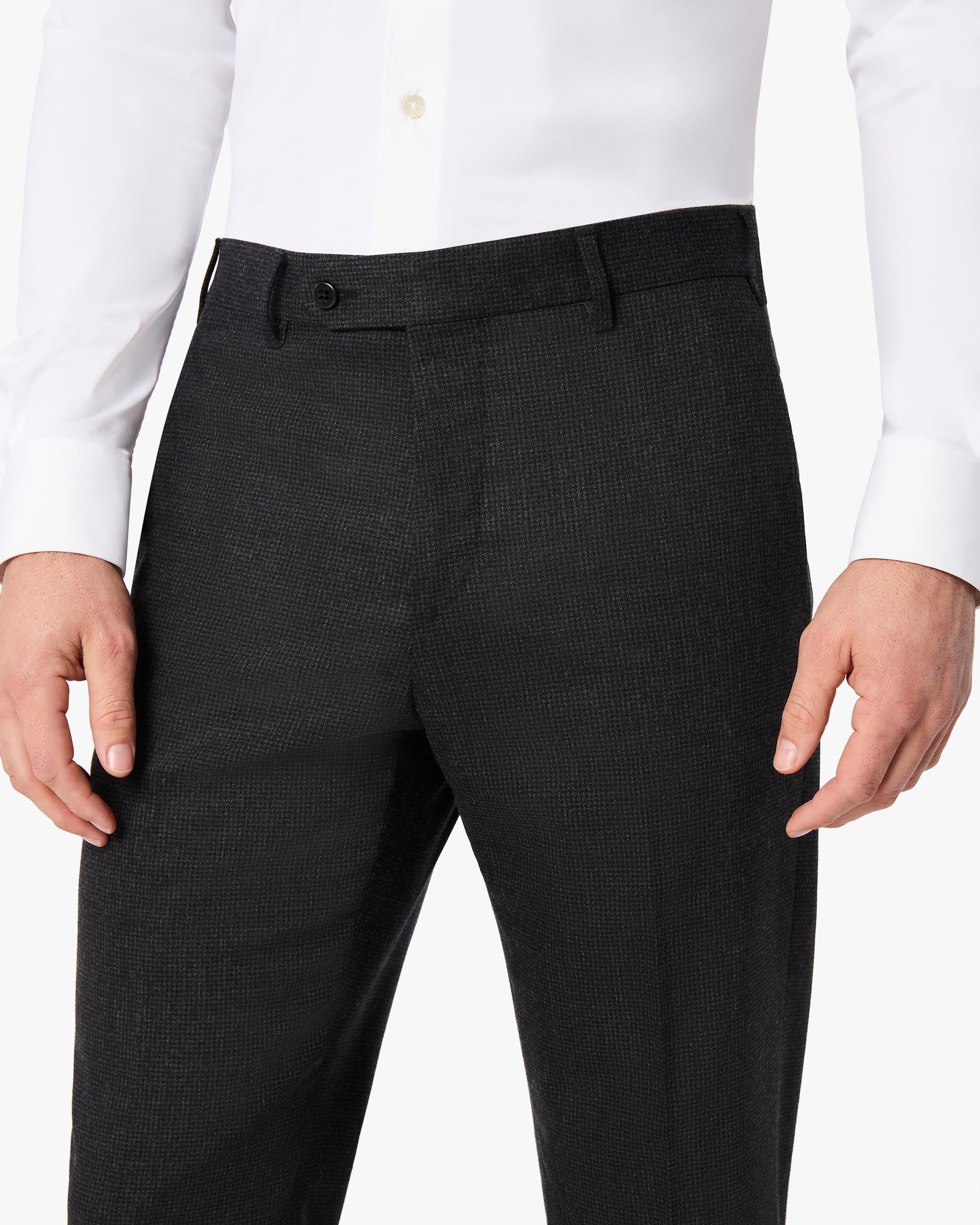 Devon Stretch Wool Cashmere Trouser