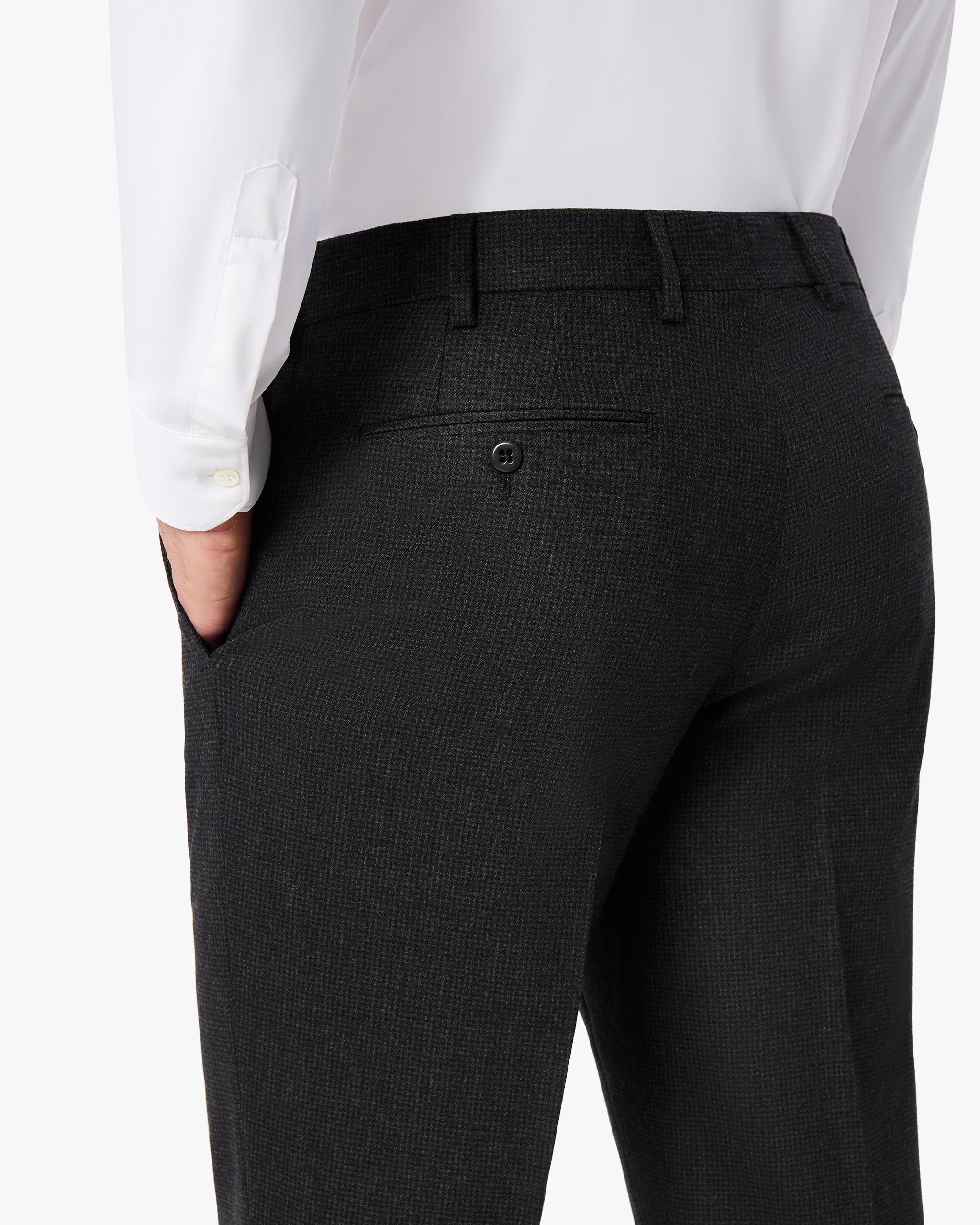 Devon Stretch Wool Cashmere Trouser