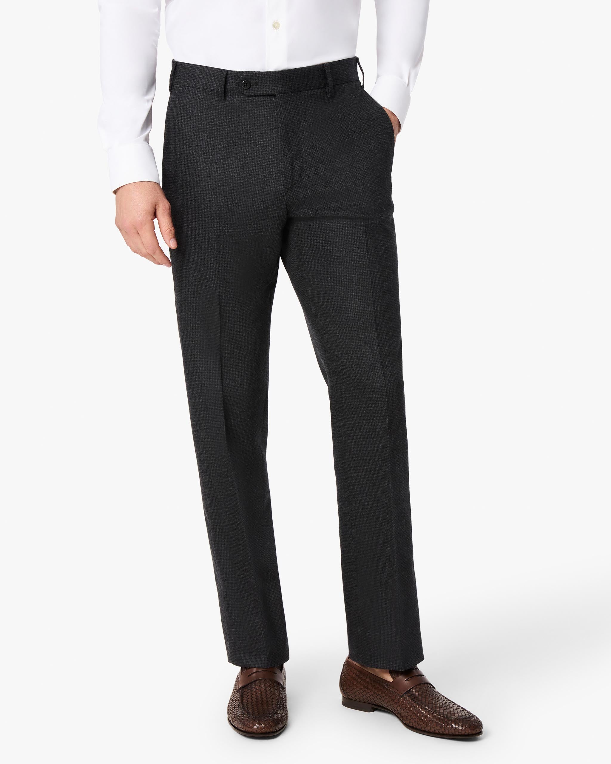 Devon Stretch Wool Cashmere Trouser