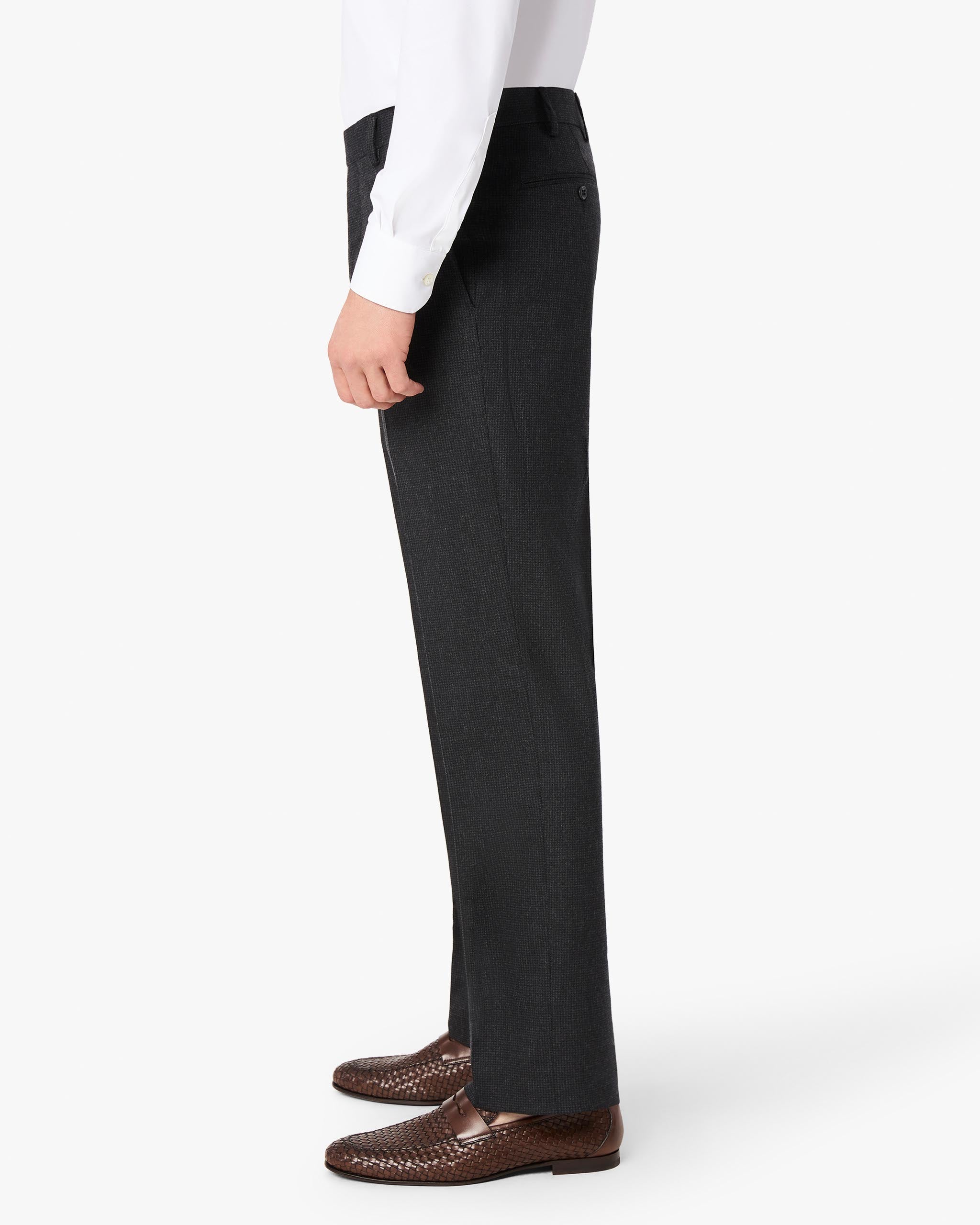 Devon Stretch Wool Cashmere Trouser