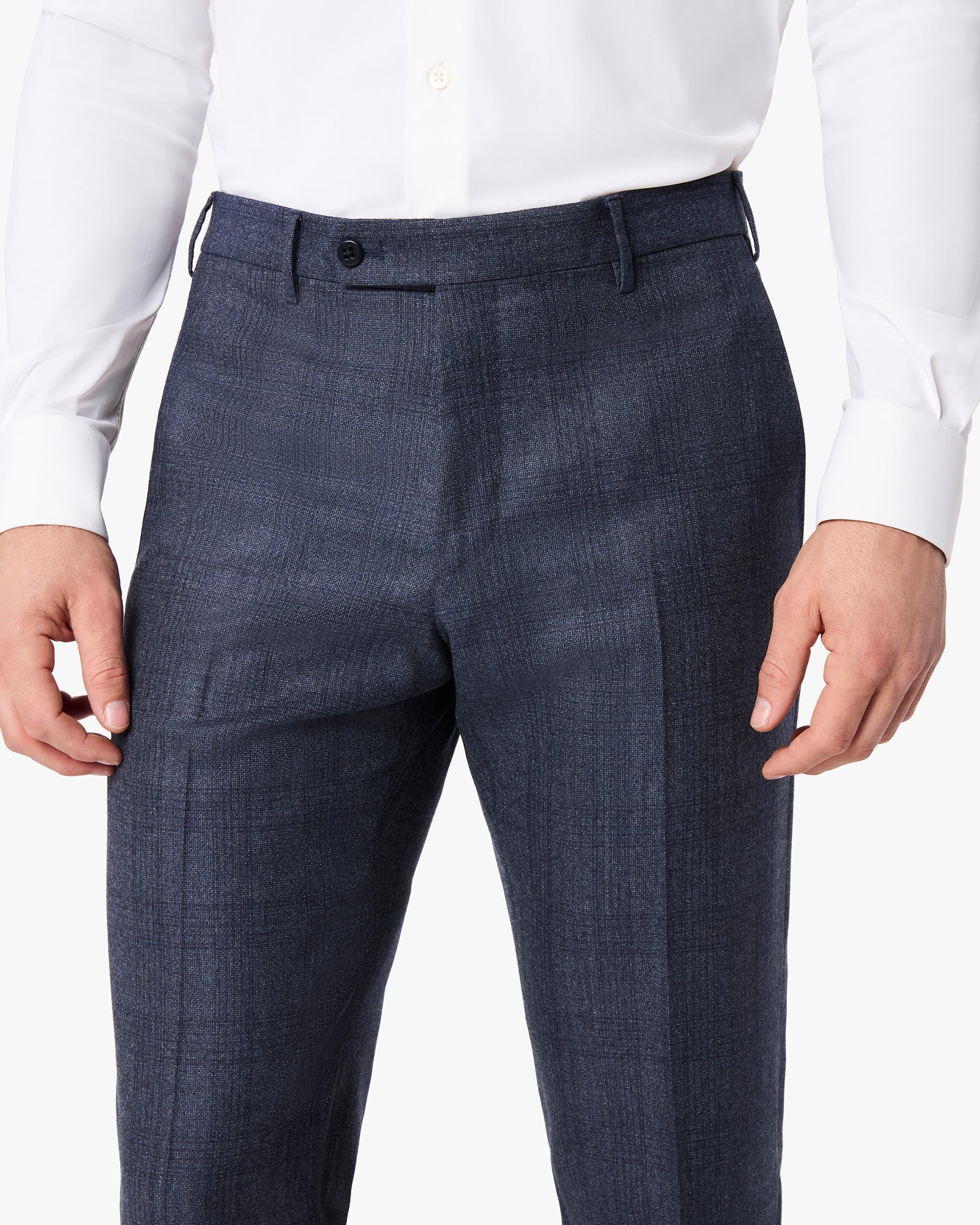 Parker Super 120s Flannel Trouser