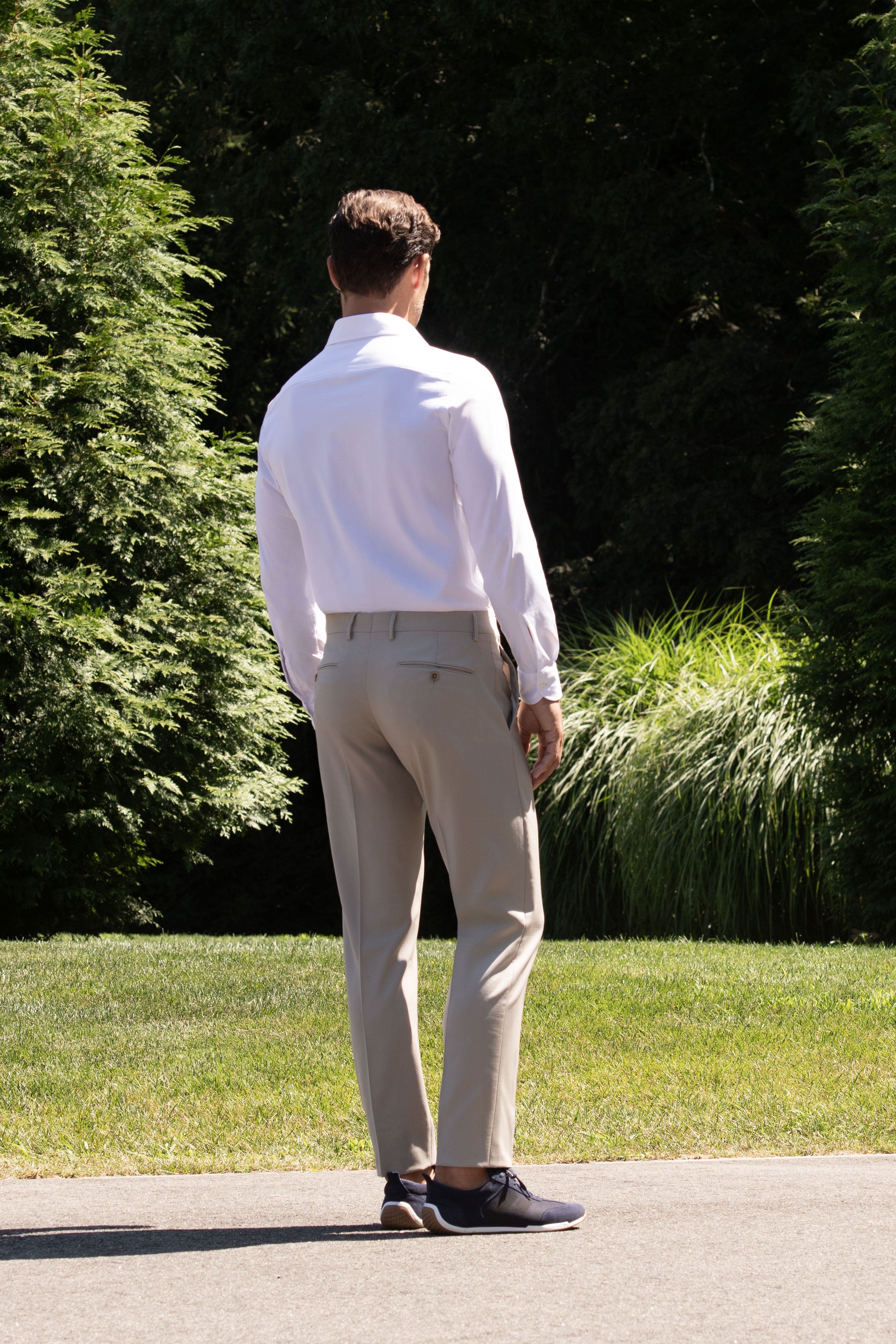 Noah Super 110s Serge Trouser