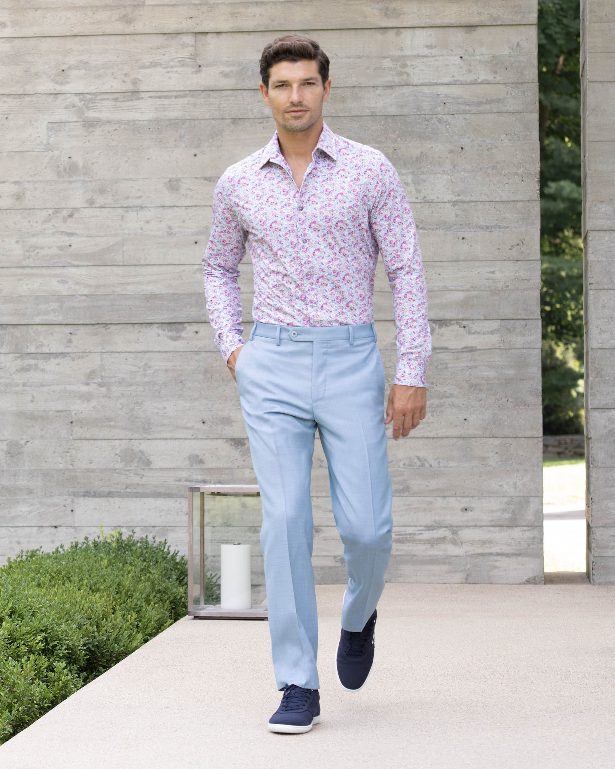 Devon Super 110s Serge Trouser