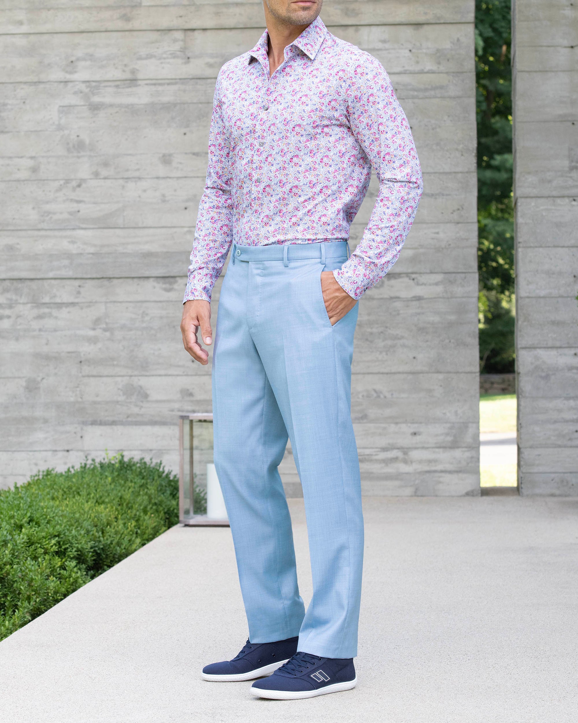 Devon Super 110s Serge Trouser