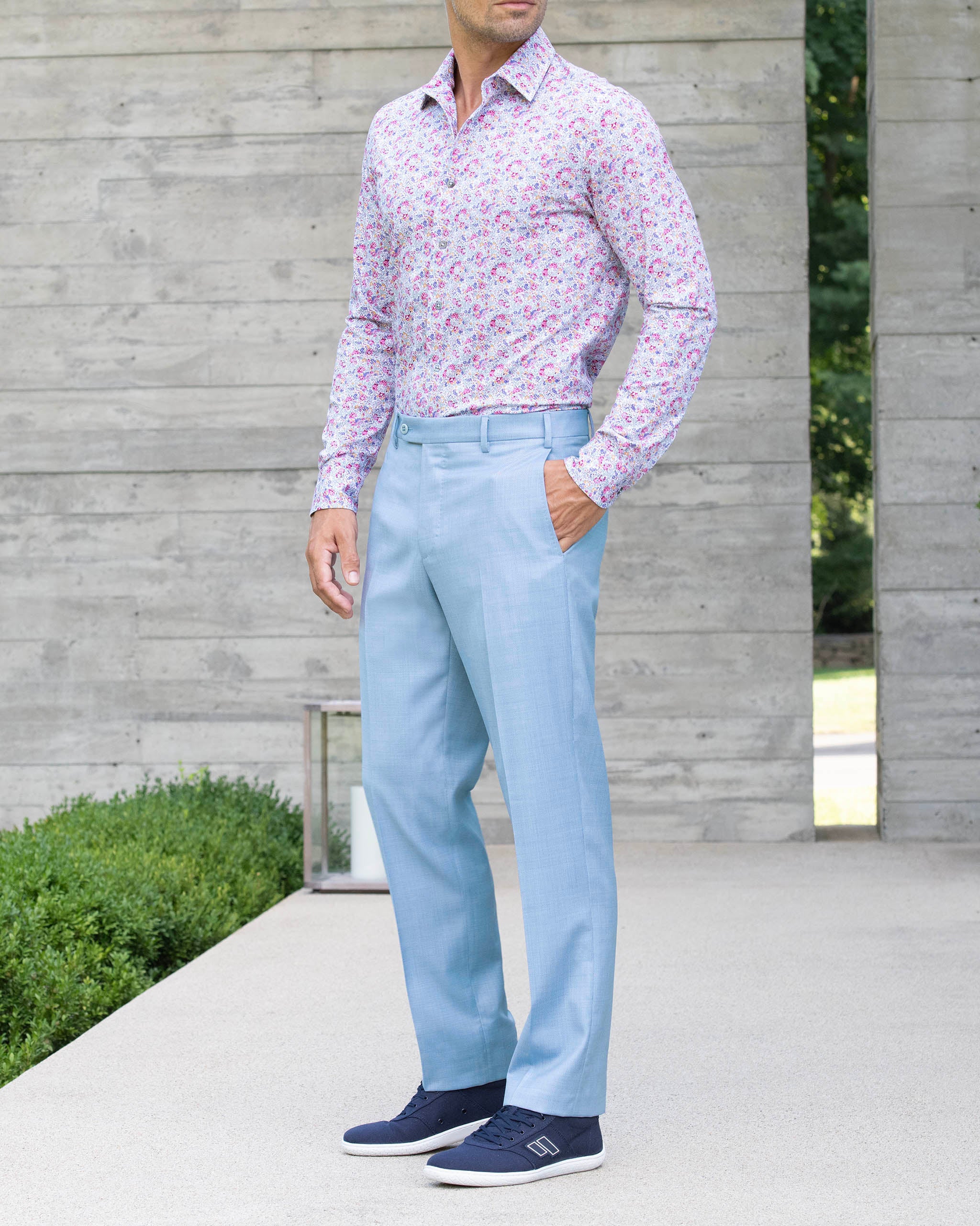 Devon Super 110s Serge Trouser