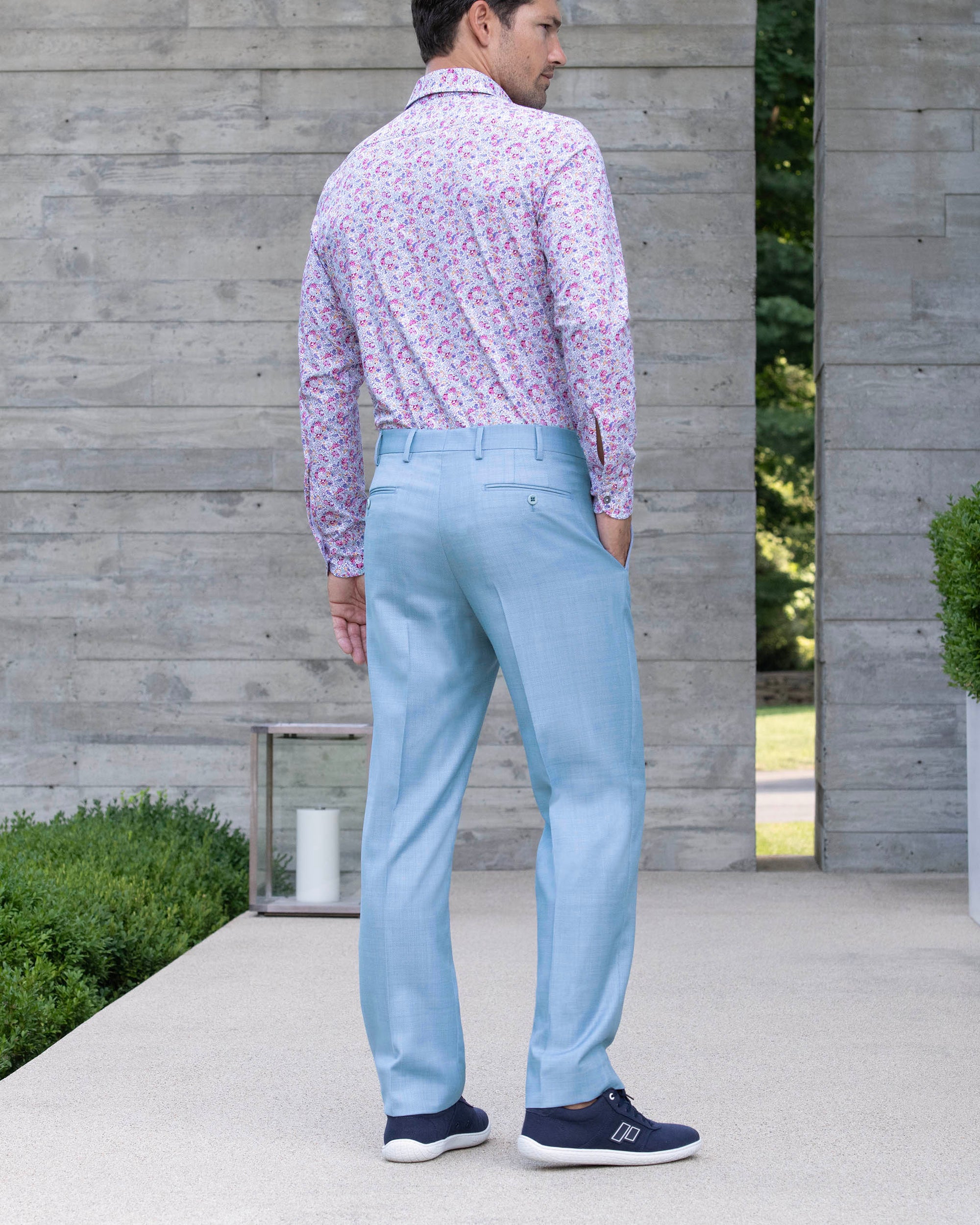 Devon Super 110s Serge Trouser