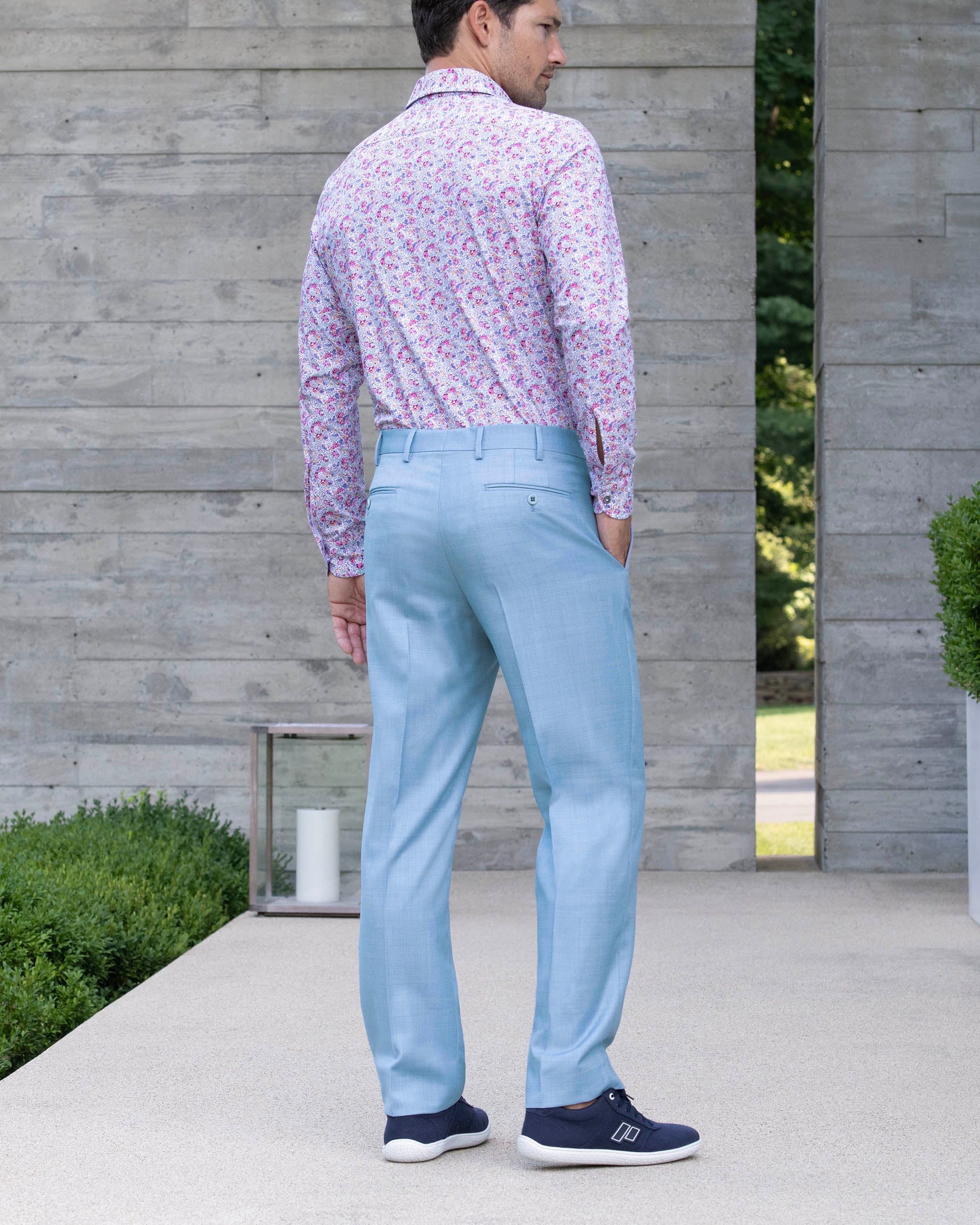 Devon Super 110s Serge Trouser