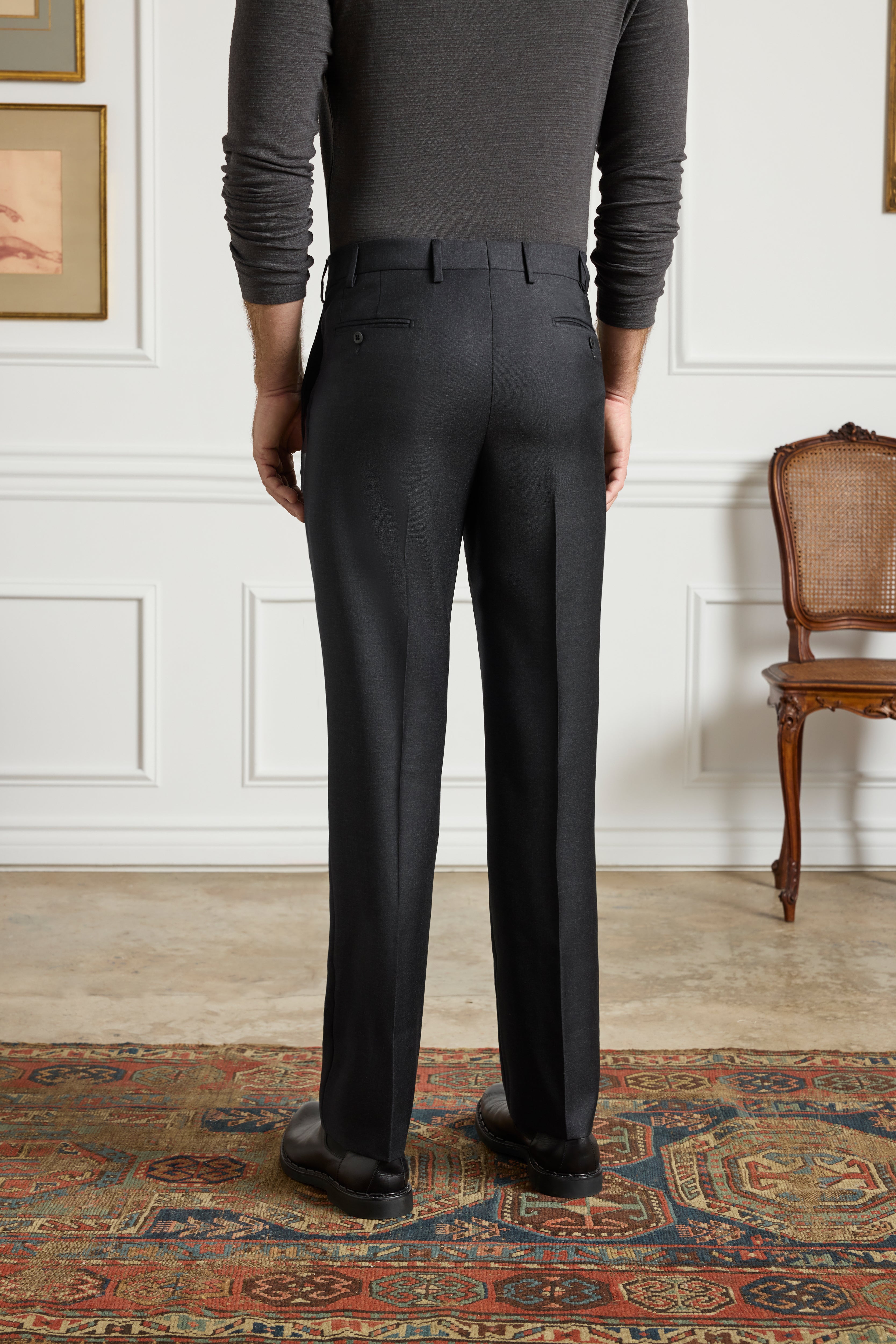 Devon Super 110s Serge Trouser