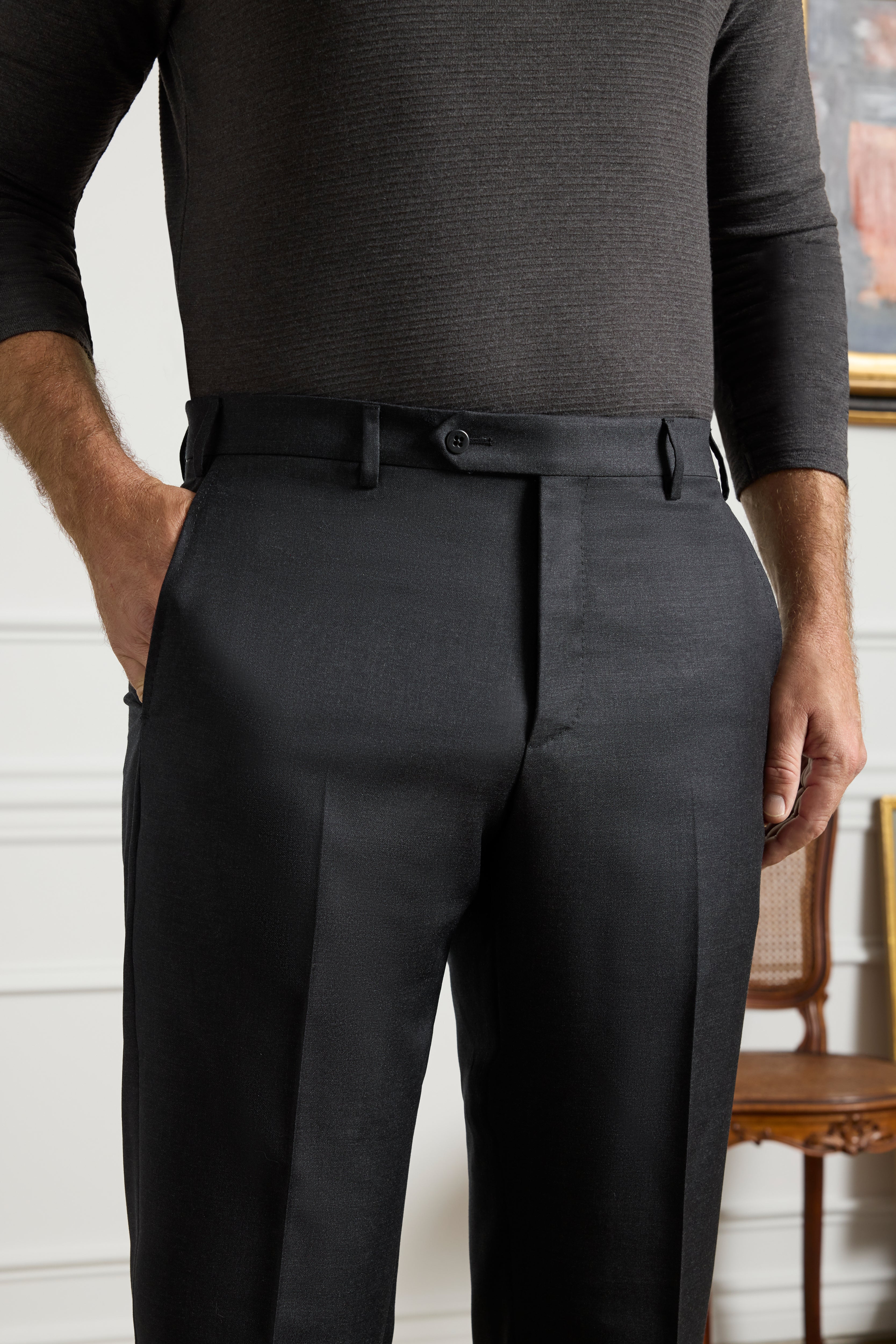 Devon Super 110s Serge Trouser