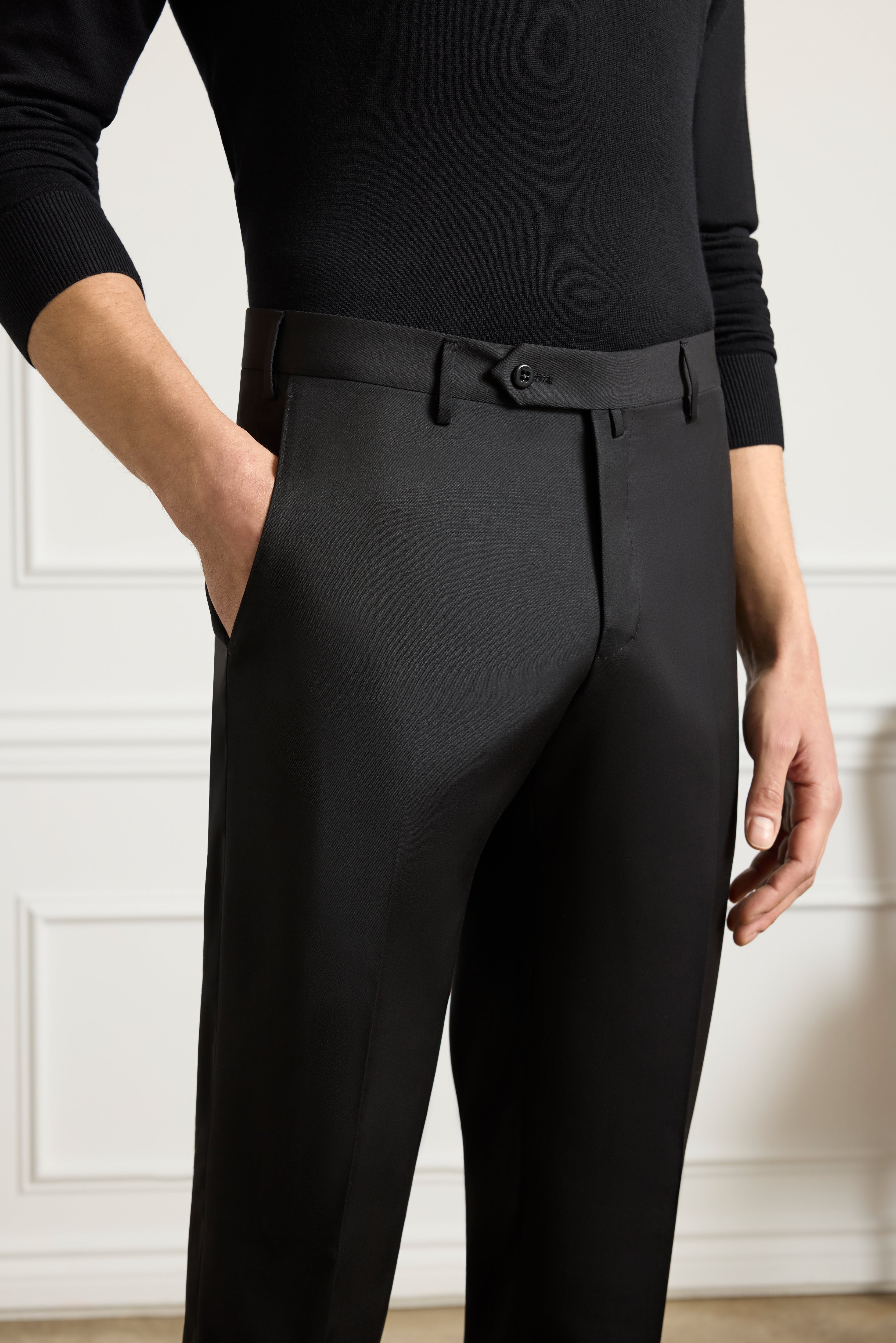 Parker Platinum Super 130s Gab Trouser