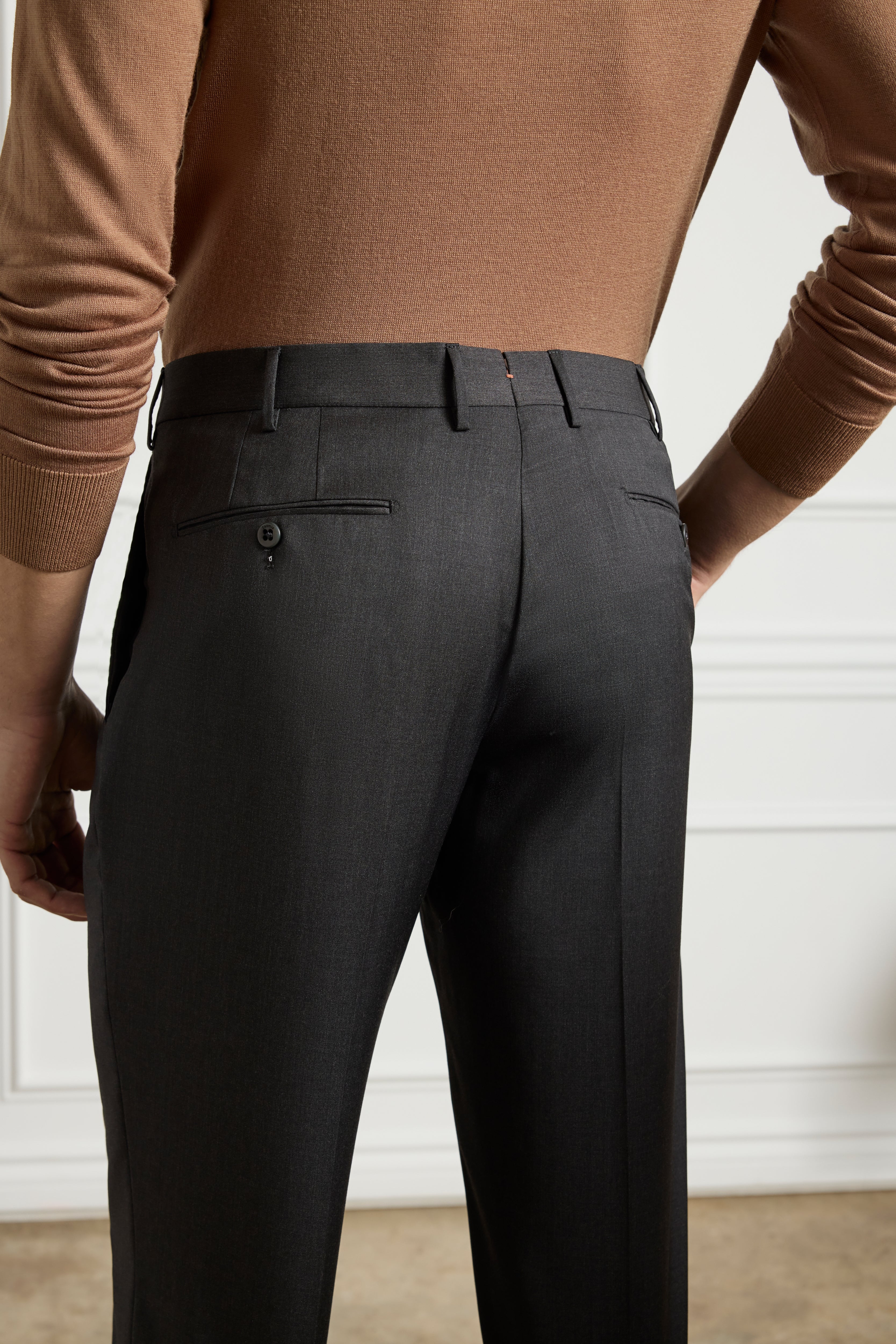 Parker Platinum Super 130s Gab Trouser
