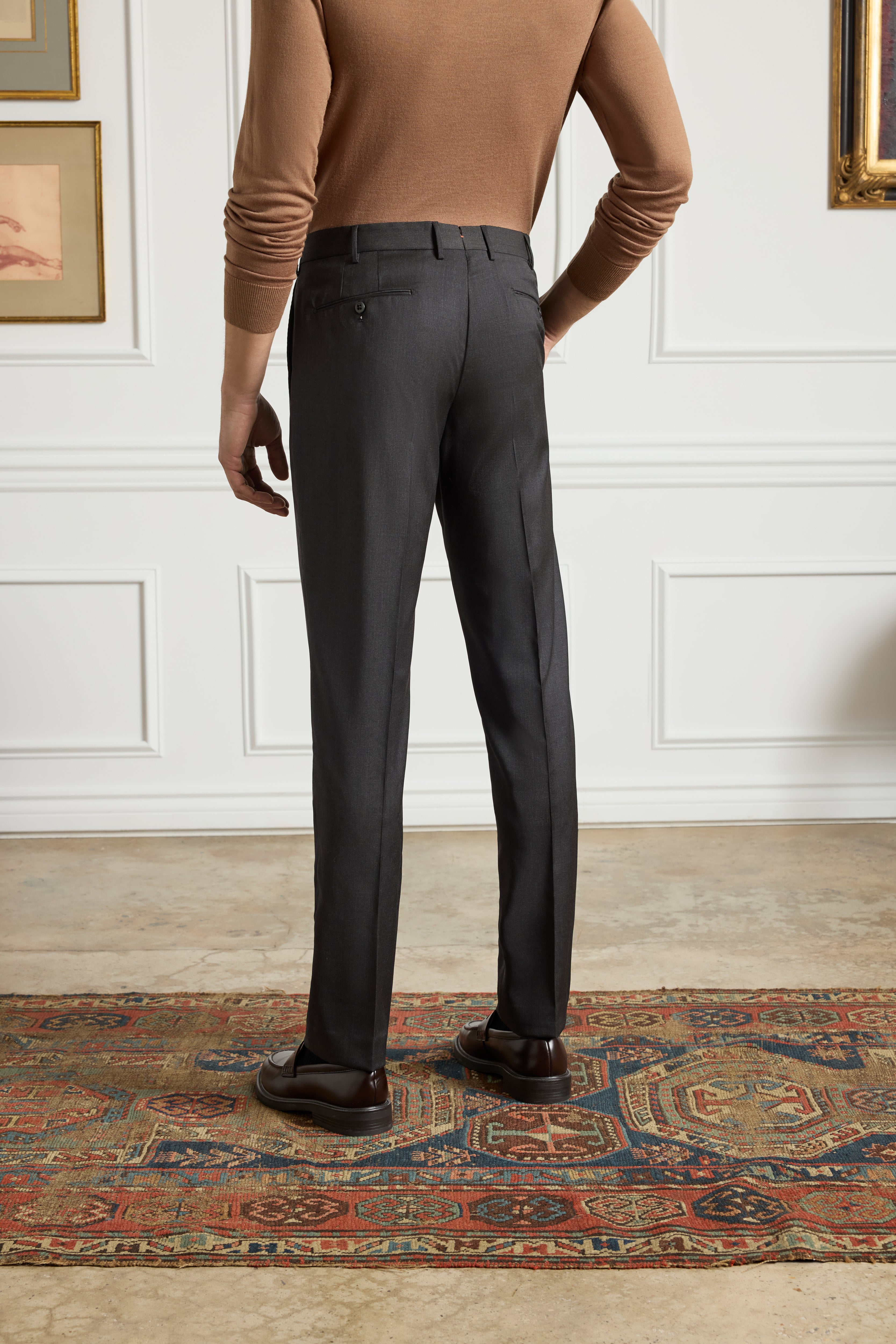 Parker Platinum Super 130s Gab Trouser