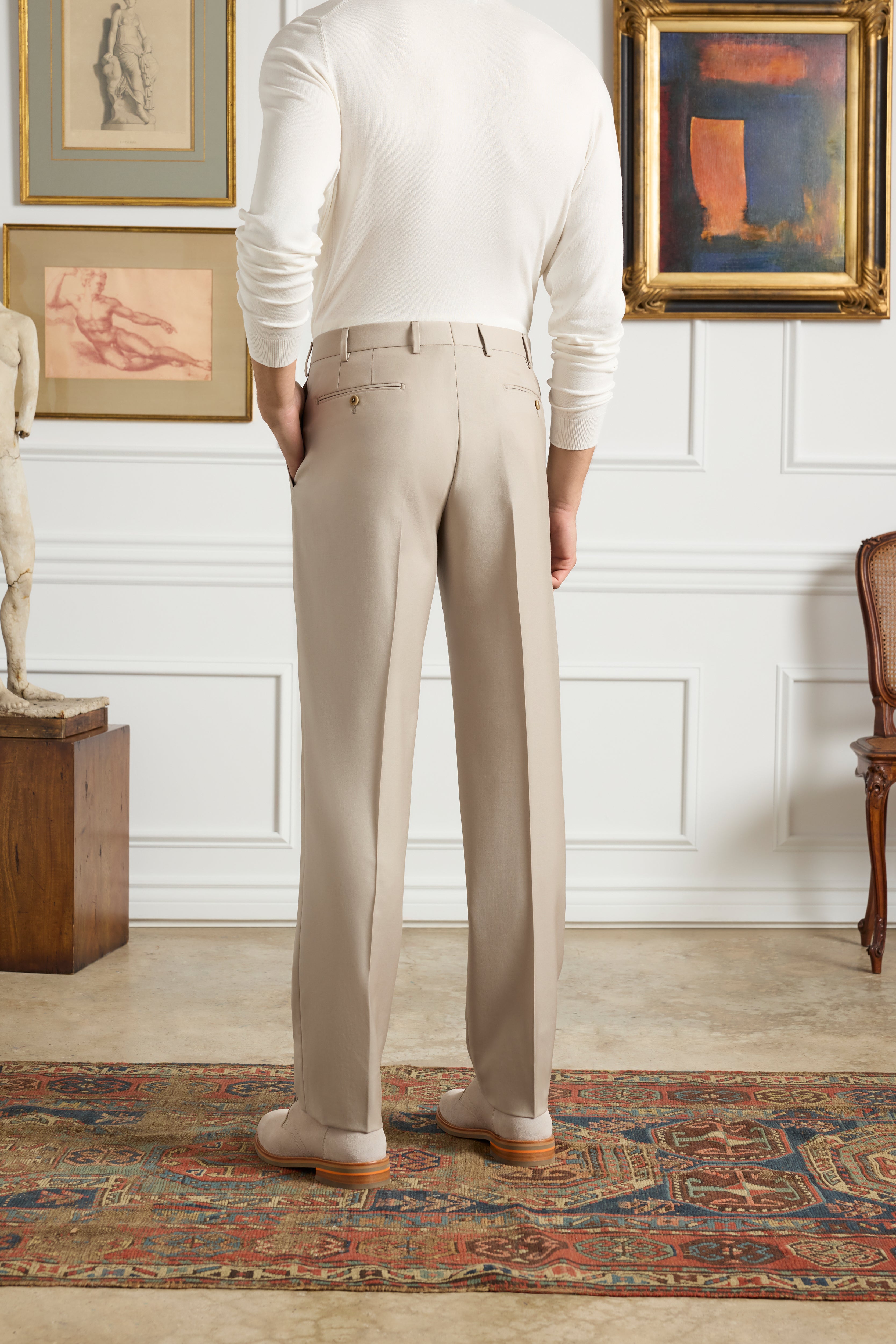Devon Super 110s Serge Trouser