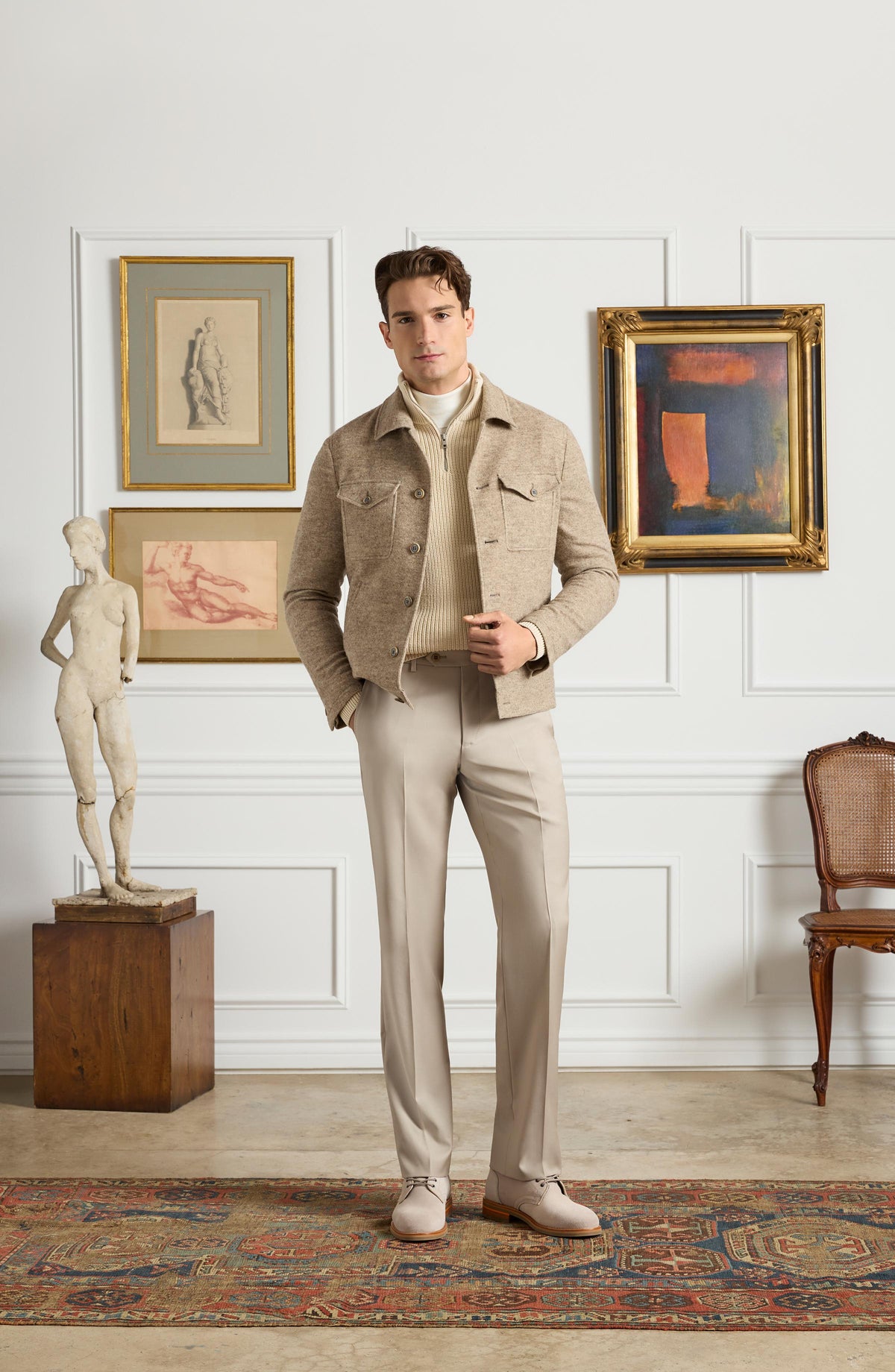 Parker Super 110s Trouser