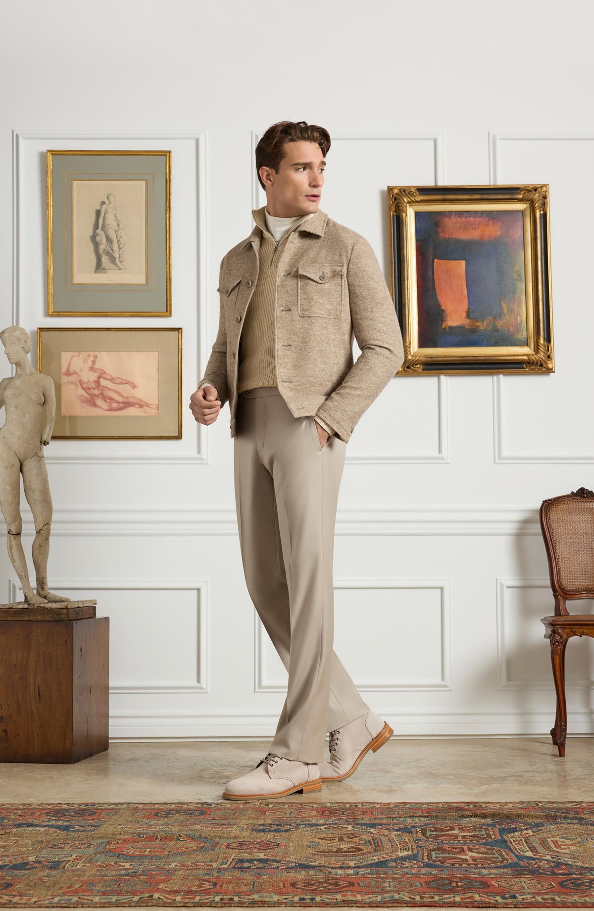 Parker Super 110s Trouser