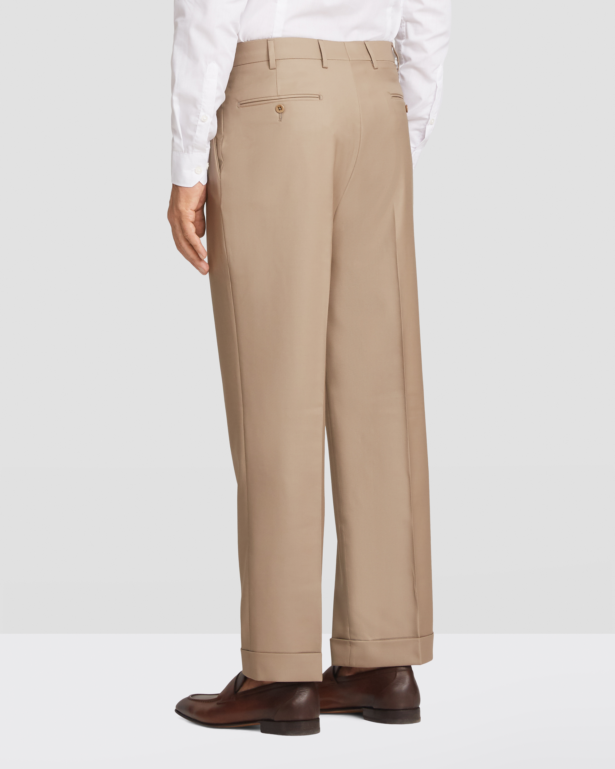 Bennett Wool Double Pleated Trousers