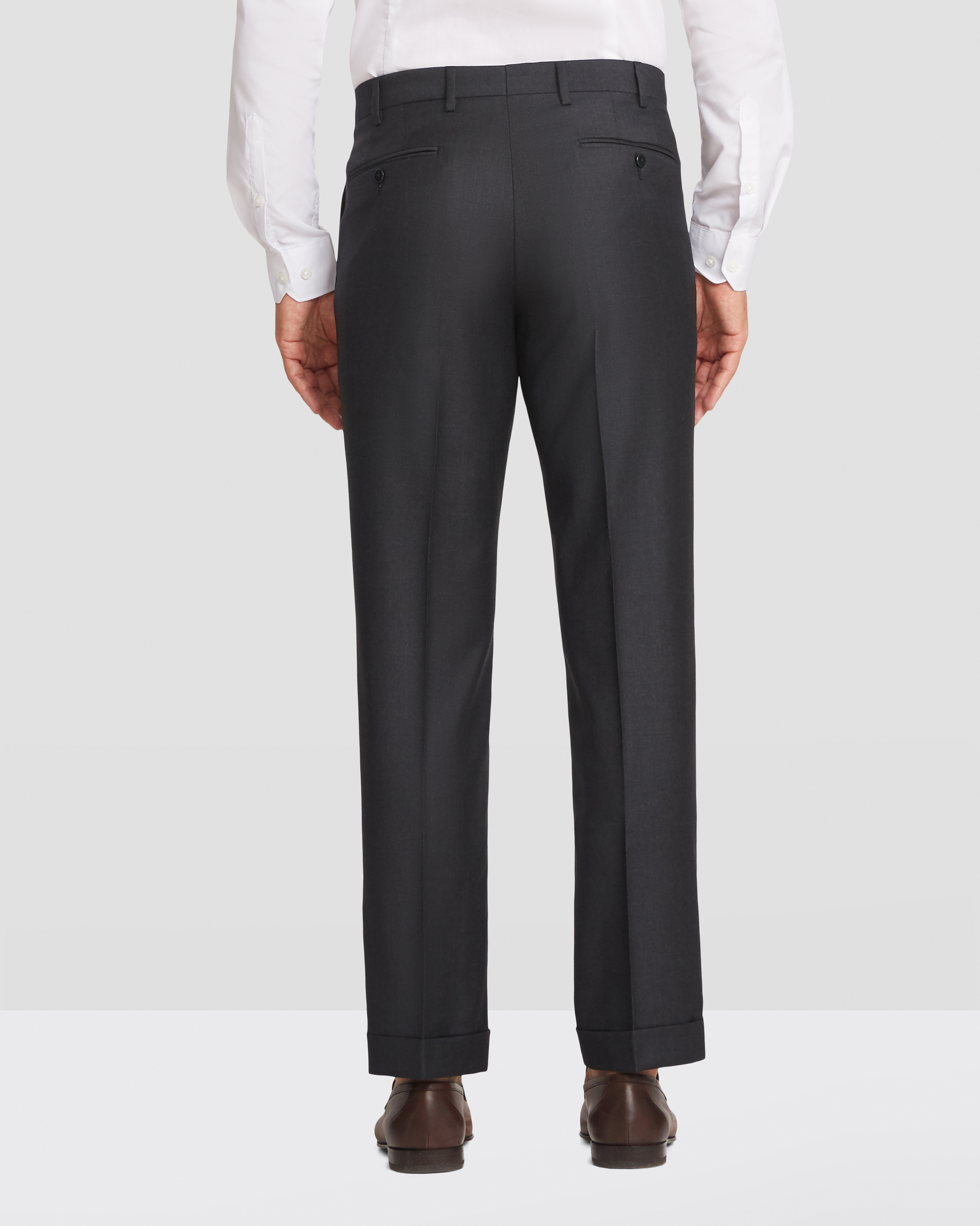 Bennett Wool Double Pleated Trousers
