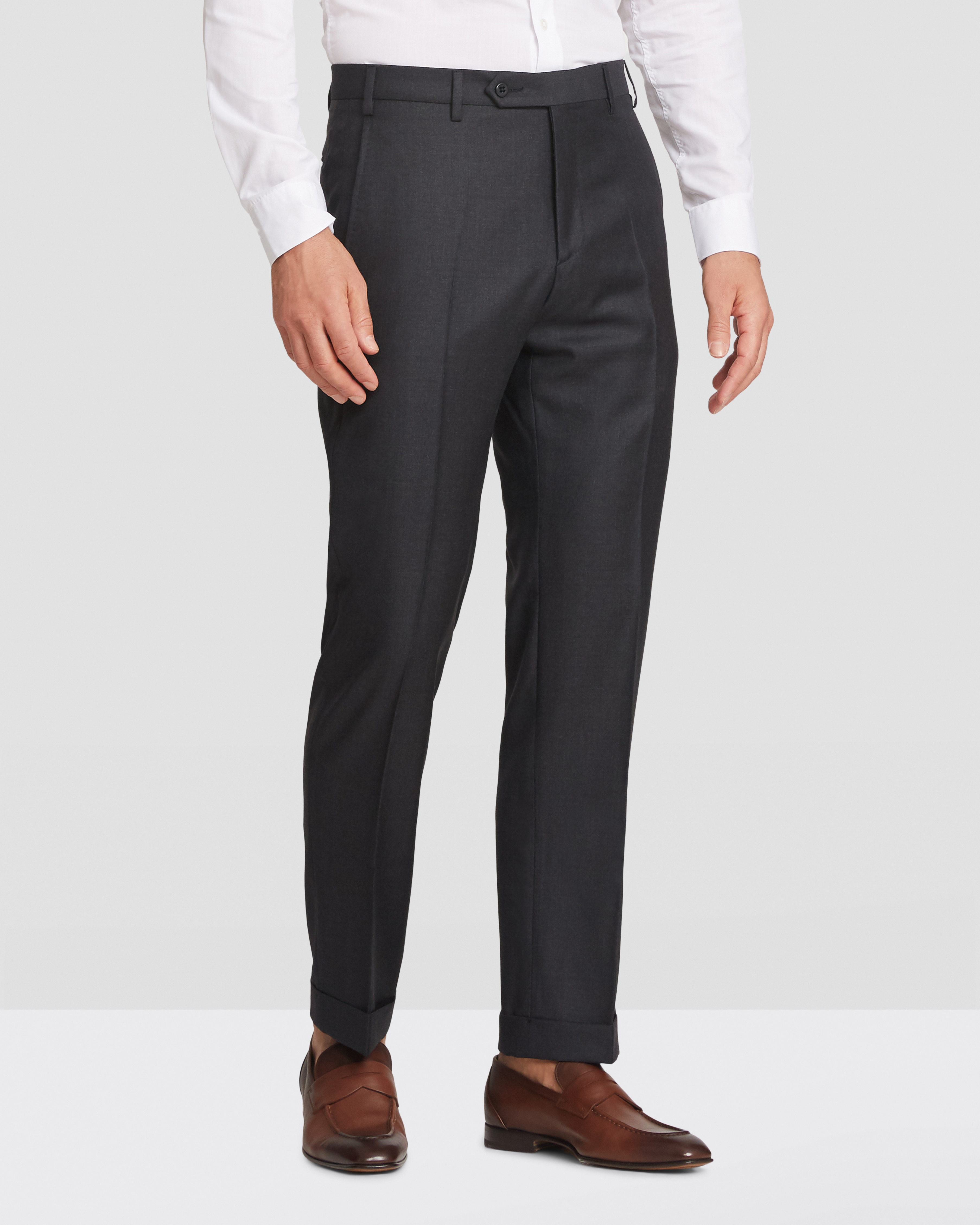 Bennett Wool Double Pleated Trousers