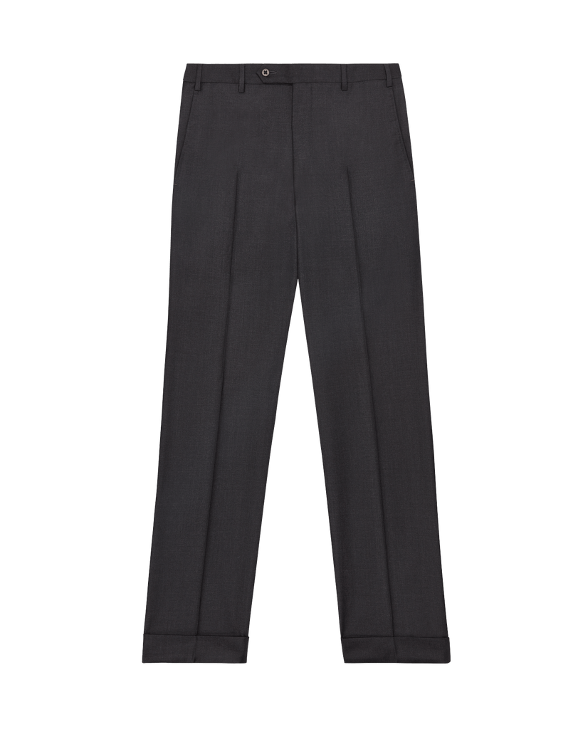 Todd Flat Front Wool Serge Trousers – Zanella